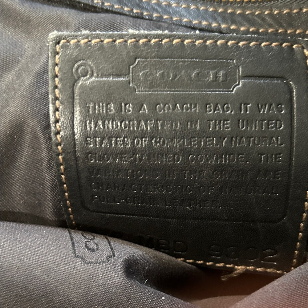 Coach Leather Tote Bag - Picture 2 of 6